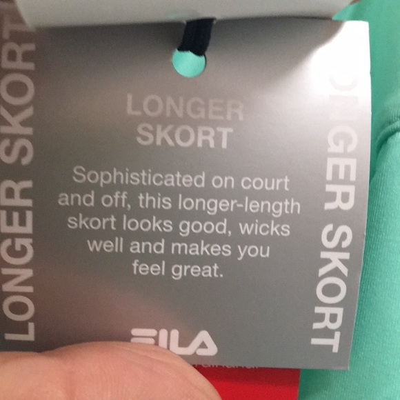 Fila Tennis/Golf/Pickleball Athletic Skort, NWT! - Picture 6 of 6